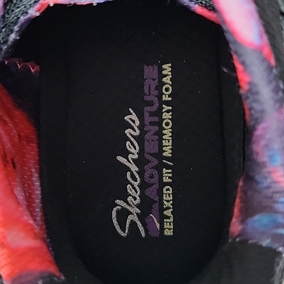 Skechers Aventure relaxed fit black memory foam shoes-6 - Picture 7 of 9